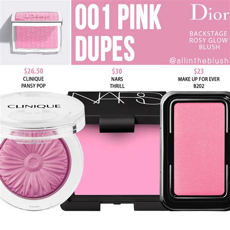 dupe dior backstage blush|dior rosy glow blush dupes.